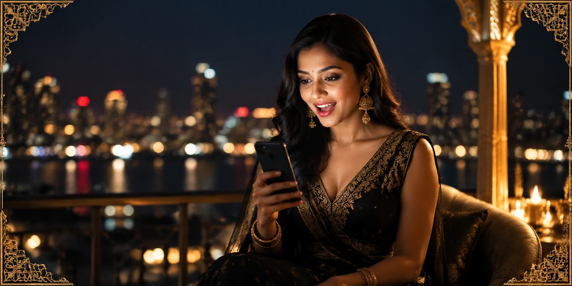 Responsible player using mobile casino app in Mumbai Bandra